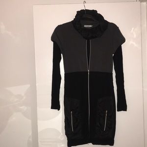 Dzhavael Couture long sleeve dress